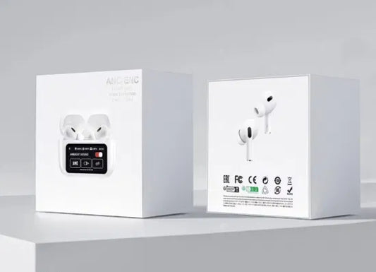 White A9 Pro ANC AirPods