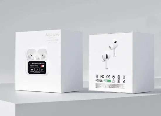 White A9 Pro ANC AirPods