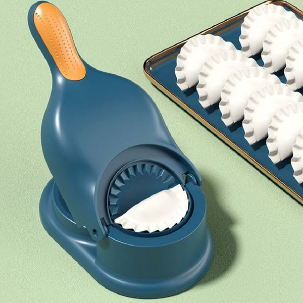 2-in-1 Manual Dumpling Maker & Dough Press Machine