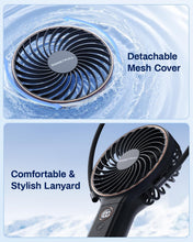 Rechargeable Hand Fan with LED