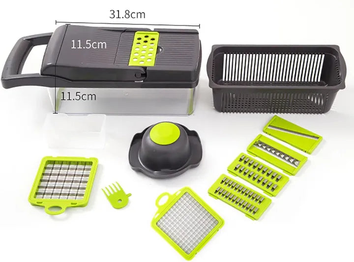 16 in 1 Vegetable Cutter Multifunctional Slicer and Chopper Vegetable Chopper