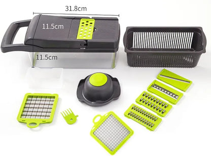 16 in 1 Vegetable Cutter Multifunctional Slicer and Chopper Vegetable Chopper