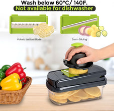 16-In-1 Multifunctional Vegetable Chopper & Slicer